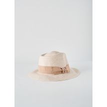 FLECHET - Chapeau beige en autre matiere - Unisexe - Taille 56 - Modz