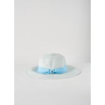FLECHET - Chapeau bleu en autre matiere - Femme - Taille 54 - Modz