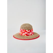 SEEBERGER - Chapeau rouge en autre matiere - Femme - Taille 54 - Modz