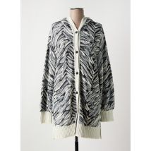 ALDOMARTINS - Gilet manches longues gris en acrylique - Femme - Taille 38 - Modz