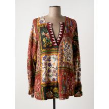 ALDOMARTINS - Blouse orange en viscose - Femme - Taille 38 - Modz