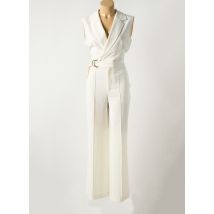 K-DESIGN - Combi-pantalon beige en polyester - Femme - Taille 34 - Modz