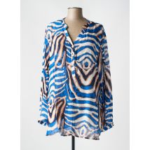 PIMENT ROUGE - Blouse bleu en viscose - Femme - Taille 42 - Modz