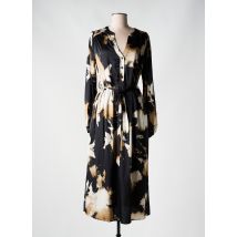 EMILIE.K - Robe mi-longue noir en polyester - Femme - Taille 36 - Modz