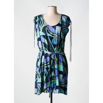 PRINCESSE NOMADE - Robe courte bleu en viscose - Femme - Taille 38 - Modz