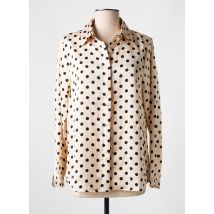 BY ONE - Chemisier beige en polyester - Femme - Taille 38 - Modz