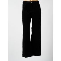 KAROSTAR - Pantalon flare noir en coton - Femme - Taille 46 - Modz