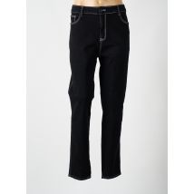 BS JEANS - Jeans coupe slim noir en coton - Femme - Taille 48 - Modz