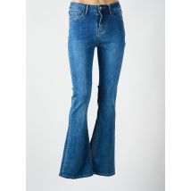 ORAIJE - Jean coupe flare bleu en coton - Femme - Taille 36 - Modz