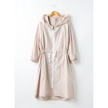 MADE IN ITALY - Coupe-vent beige en polyester - Femme - Taille TU - Modz