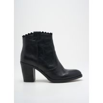 W STYLE - Bottines/Boots noir en cuir - Femme - Taille 39 - Modz