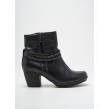 JANA - Bottines/Boots noir en cuir - Femme - Taille 39 - Modz