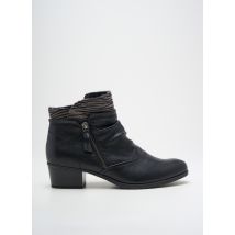 SOFT LINE - Bottines/Boots noir en textile - Femme - Taille 41 - Modz