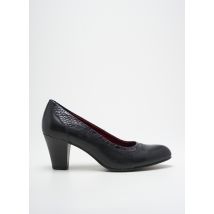 JANA - Escarpins noir en cuir - Femme - Taille 39 - Modz