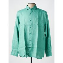 DSTREZZED - Chemise manches longues vert en lin - Homme - Taille XL - Modz