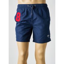 SUPERDRY - Short de bain bleu en polyester - Homme - Taille S - Modz
