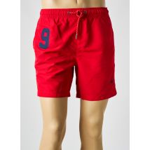 SUPER 100 - Short de bain rouge en polyester - Homme - Taille S - Modz