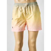 OAS COMPANY - Short de bain jaune en polyester - Homme - Taille XL - Modz