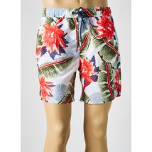 SUPERDRY - Short de bain bleu en polyester - Homme - Taille L - Modz