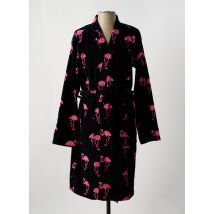 OAS COMPANY - Peignoir noir en coton - Femme - Taille 36 - Modz