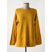 LE BOUDOIR D'EDOUARD - Pull jaune en coton - Femme - Taille 36 - Modz