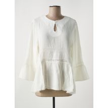 LE BOUDOIR D'EDOUARD - Blouse beige en viscose - Femme - Taille 38 - Modz
