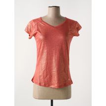 LE BOUDOIR D'EDOUARD - T-shirt rose en lin - Femme - Taille 42 - Modz