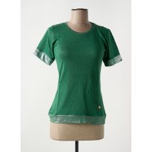 LE BOUDOIR D'EDOUARD - T-shirt vert en lin - Femme - Taille 36 - Modz