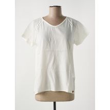 LE BOUDOIR D'EDOUARD - T-shirt beige en coton - Femme - Taille 36 - Modz