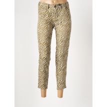 FREEMAN T.PORTER - Pantalon chino vert en viscose - Femme - Taille W26 - Modz