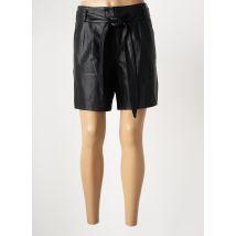 RINO & PELLE - Bermuda noir en polyurethane - Femme - Taille 40 - Modz