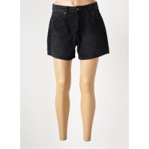 ICHI - Short noir en coton - Femme - Taille 40 - Modz