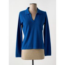 L'ATELIER D'ANNA - Pull bleu en viscose - Femme - Taille 38 - Modz