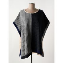 WHITE STUFF - Poncho noir en laine - Femme - Taille 40 - Modz