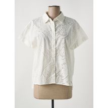 SURKANA - Chemisier blanc en coton - Femme - Taille 36 - Modz
