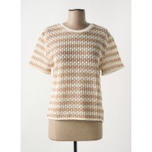 GEISHA - Pull beige en polyester - Femme - Taille 36 - Modz