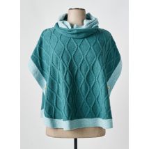 WHITE STUFF - Poncho vert en laine vierge - Femme - Taille TU - Modz