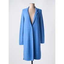 SURKANA - Manteau long bleu en coton - Femme - Taille 38 - Modz
