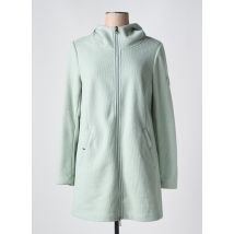 STREET ONE - Manteau long vert en coton - Femme - Taille 38 - Modz