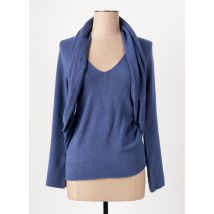CARTA LIBERA - Pull violet en viscose - Femme - Taille 40 - Modz