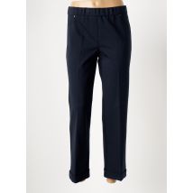 BARILOCHE - Pantalon 7/8 bleu en viscose - Femme - Taille 44 - Modz