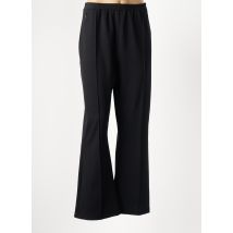 FRANCK ANNA - Pantalon large noir en polyester - Femme - Taille 50 - Modz