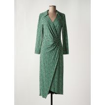 DIANE VON FURSTENBERG - Robe longue vert en viscose - Femme - Taille 42 - Modz