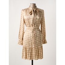 NENETTE - Robe mi-longue beige en viscose - Femme - Taille 40 - Modz