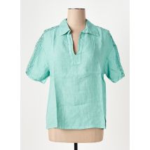 LE BOUDOIR D'EDOUARD - Top vert en lin - Femme - Taille 40 - Modz