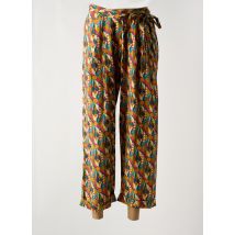 KALI YOG - Pantalon 7/8 orange en coton - Femme - Taille 36 - Modz
