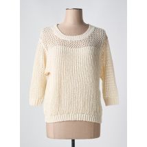 LE BOUDOIR D'EDOUARD - Pull beige en polyester - Femme - Taille 36 - Modz