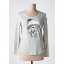 LE BOUDOIR D'EDOUARD - Pull gris en coton - Femme - Taille 40 - Modz