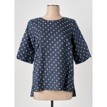 LE BOUDOIR D'EDOUARD - Blouse bleu en lin - Femme - Taille 38 - Modz