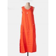 LE BOUDOIR D'EDOUARD - Robe longue orange en lin - Femme - Taille 40 - Modz
